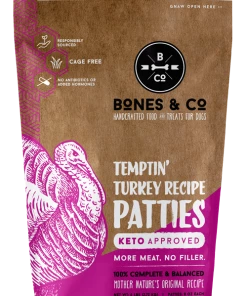 Bones & Co Frozen Turkey Dog Food