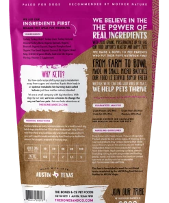 Bones & Co Frozen Turkey Dog Food