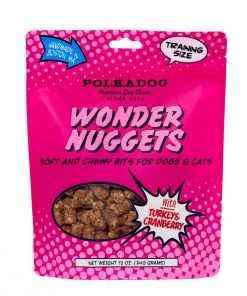 Polka Dog Wonder Nuggets Turkey & Cranberry 12oz