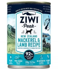 ZiwiPeak Lamb & Mackerel Canned Dog Food